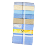 Men's Cotton Handkerchief Set - Light Medium | 2650 LM - 12PCS