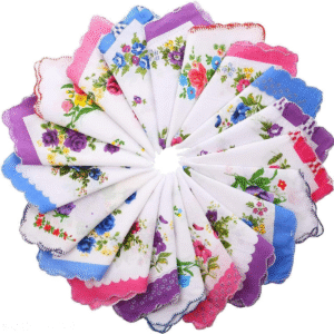 Women's Cotton Handkerchief Set | GUNJAN -12 PCS