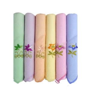 Women's Cotton Handkerchief Set | EMB-06x2